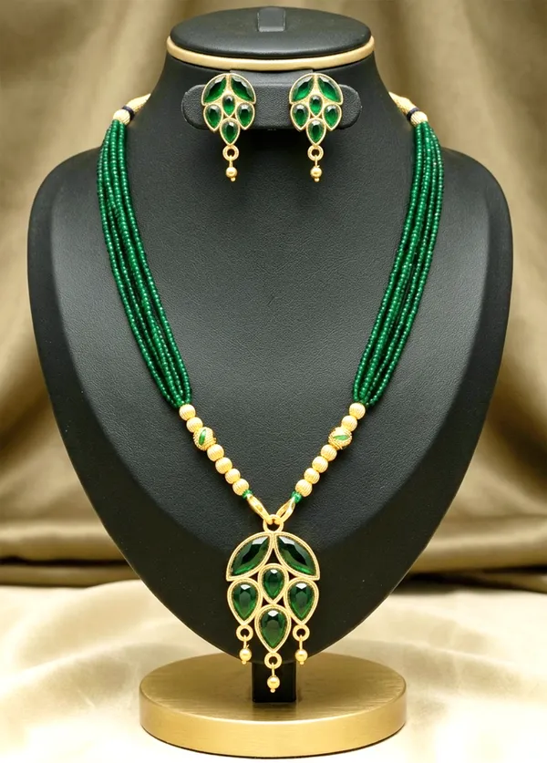 BG__GOLD_Assamese_Traditional_Copper_Based__Green__Meenakari_Patti_Jewellery_Set