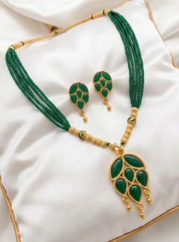 BG__GOLD_Assamese_Traditional_Copper_Based__Green__Meenakari_Patti_Jewellery_Set