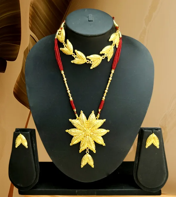 Copper_Based_Assamese_Traditional_Jfl_Combo_Jewellery_Set