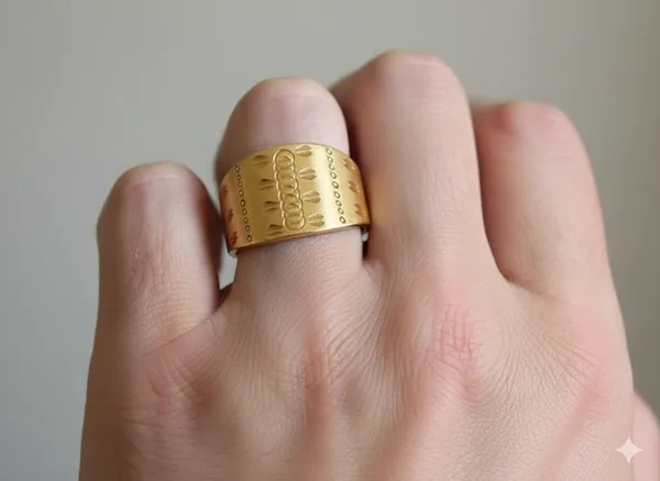 Golden_Traditional_Wide-Band_Engraved_Finger_Ring_For_Men