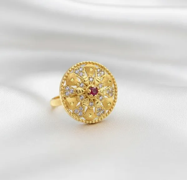 Bggold_Assamese_Traditional_Japi_Design_Gold-Tone_Adjustable_Ring_for_Women