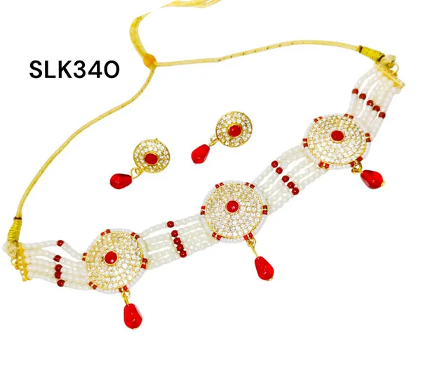 Red_&_White_Elegant_Pearl_&_Ruby_Stone_Choker_Necklace_Set_For_Women