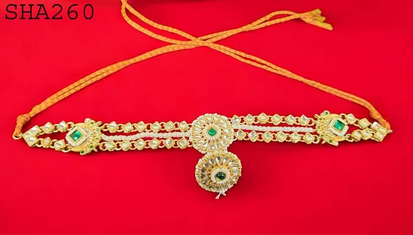 Green_Rajasthani_Traditional_Stone_Sheeshfool_Rakhdi_For_Women