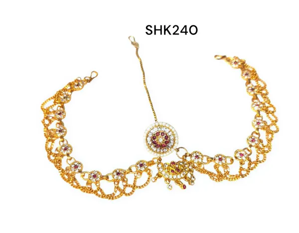 Balaji_Gold_Traditional_Gold-Plated_Rajasthani_Rakhdi_Borla_with_Matching_Purple_Stone_Sheeshphool_Set