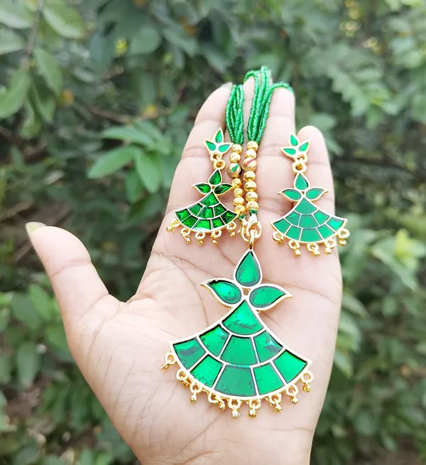 Assamese_Tassel_Necklace_Set_For_Women_And_Girl