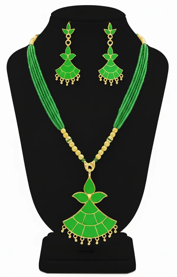 Assamese_Tassel_Necklace_Set_For_Women_And_Girl