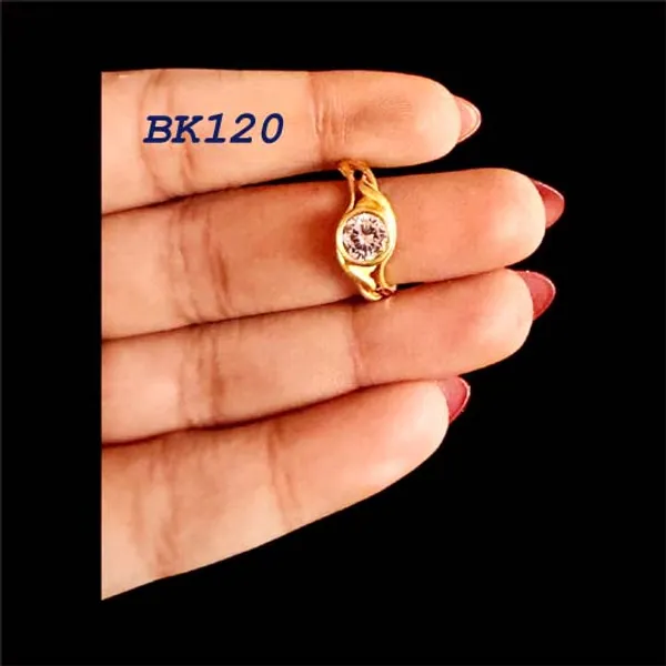 Balaji_Gold_Micro_Gold_Plated_Classic_Minimal_Finger_Ring_With_Crystal_Centre_Stone_For_Women