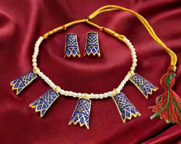 Bggold_Assamese_Traditional_Gold_Plated_Blue_Colour_Golpata_Choker_Necklace_Set_For_Women_And_Girl