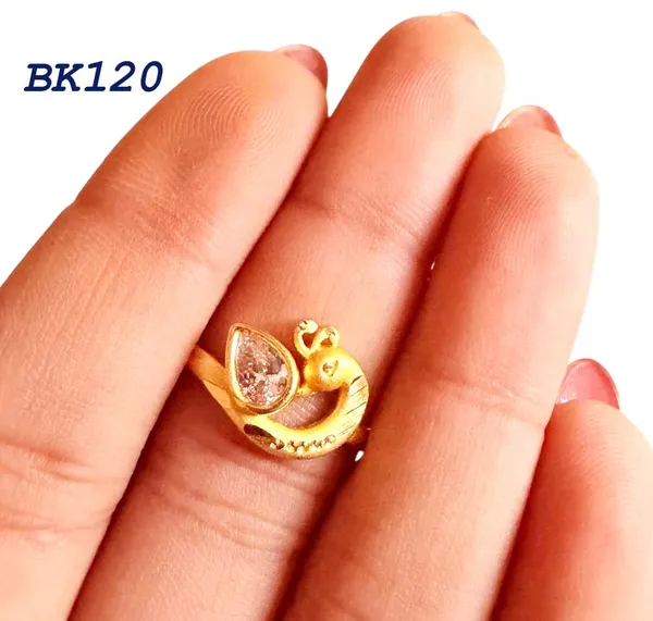 Balaji_Gold_Micro_Gold_Plated_Elegant_Swan_Design_Finger_Ring_For_Women