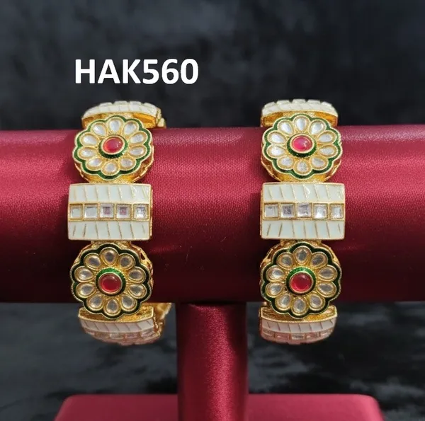 Balaji_Gold_Multicolour_Royal_Kundan_&_Ruby_Floral_Designer_Bangles_For_Women