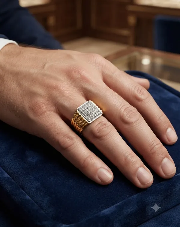Gold-Plated_Micro-Pave_CZ_Square_Signet_Ring_for_Men
