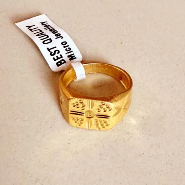 Balaji_Gold_Golden_Ring_With_Sparkling_Zirconia_Stone_For_Men