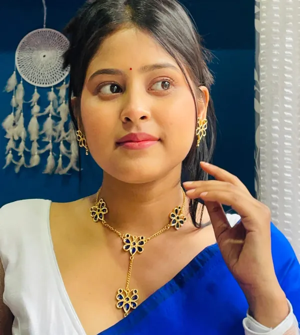 BGGOLD_Copper_Based_Assamese_Traditional_Blue_Butterfly_Meenakari_Jewellery_Set