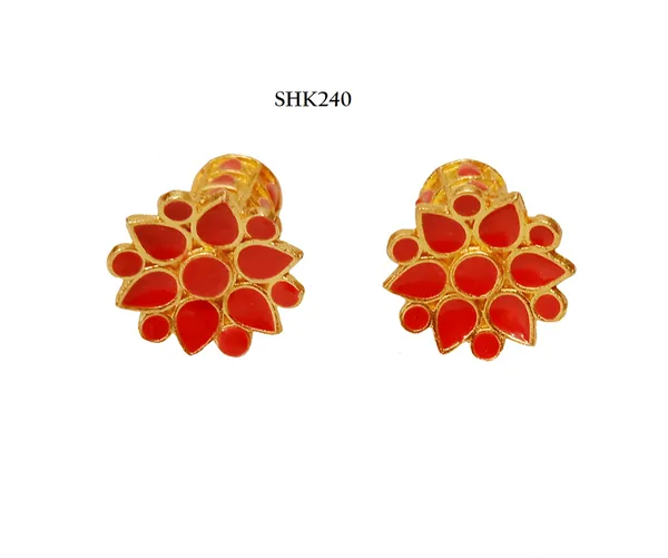 Assamese_Traditional_Thuria_Copper_Stud_Earring_For_Girls_&_Women