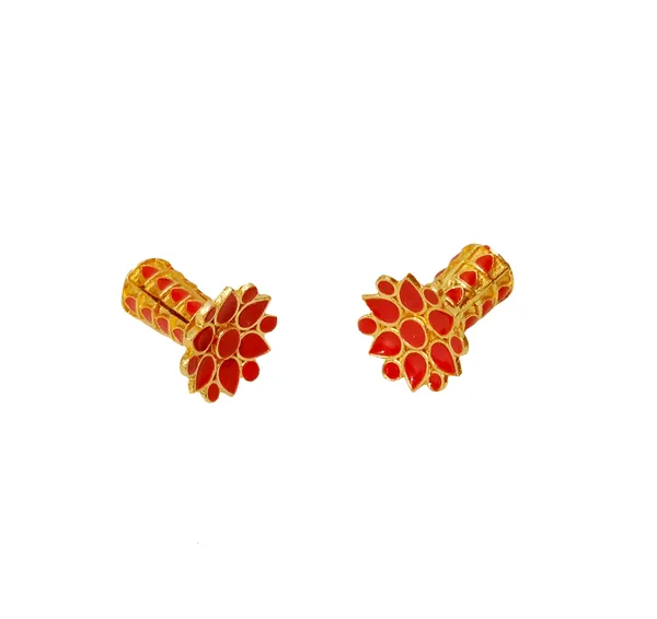 Assamese_Traditional_Thuria_Copper_Stud_Earring_For_Girls_&_Women