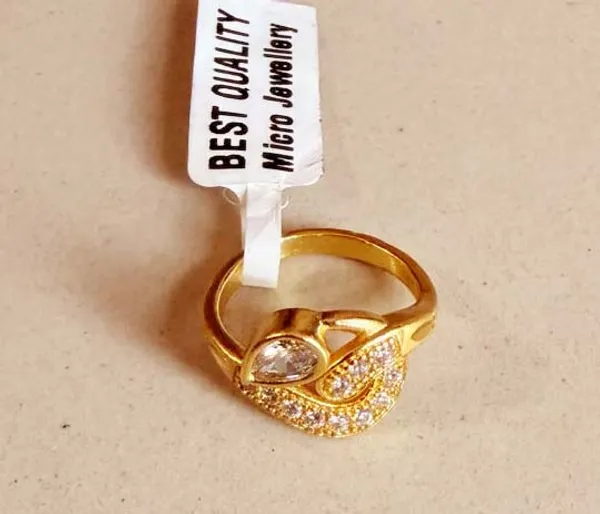 Balaji_Gold_Micro_Gold_Plating_Luxury_Teardrop_Cz_Stone_Designer_Ring_For_Women