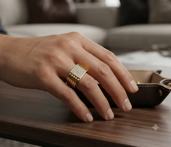 Men's_Gold-Plated_Square_Signet_Ring_with_Micro-Pave_Cubic_Zirconia