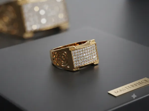 Men's_Luxury_Gold_Plated_Rectangular_CZ_Micro-Pave_Signet_Ring_with_Filigree_Side_Detailing