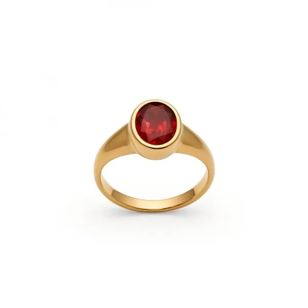 Micro_Gold-Toned_Oval_Statement_Ring_with_Ruby_Red_Stone_❤️💍