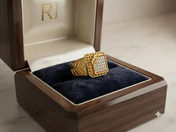 Motif_Gold-Plated_Statement_Ring_with_Pavé_CZ_Stones