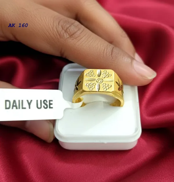 Balaji_Gold_Golden_Ring_With_Sparkling_Zirconia_Stone_For_Men