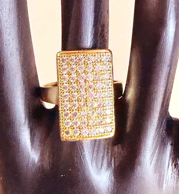 Balaji_Gold_Golden_Premium_Full_Cz_Studded_Rectangular_Men's_Statement_Ring_For_Men