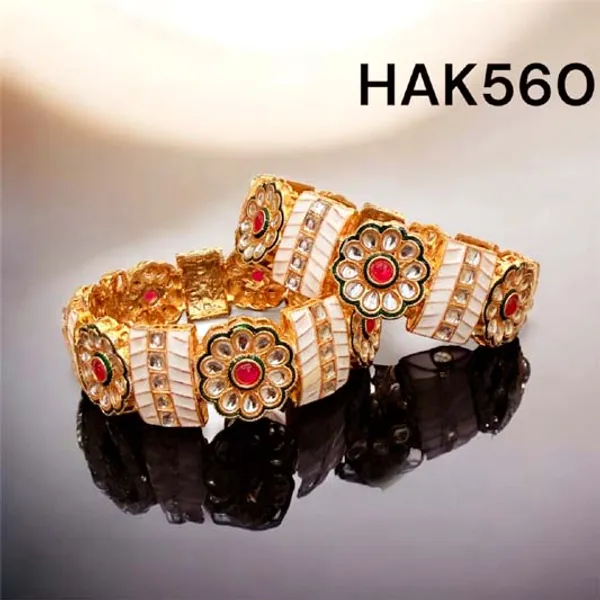 Balaji_Gold_Multicolour_Royal_Kundan_&_Ruby_Floral_Designer_Bangles_For_Women