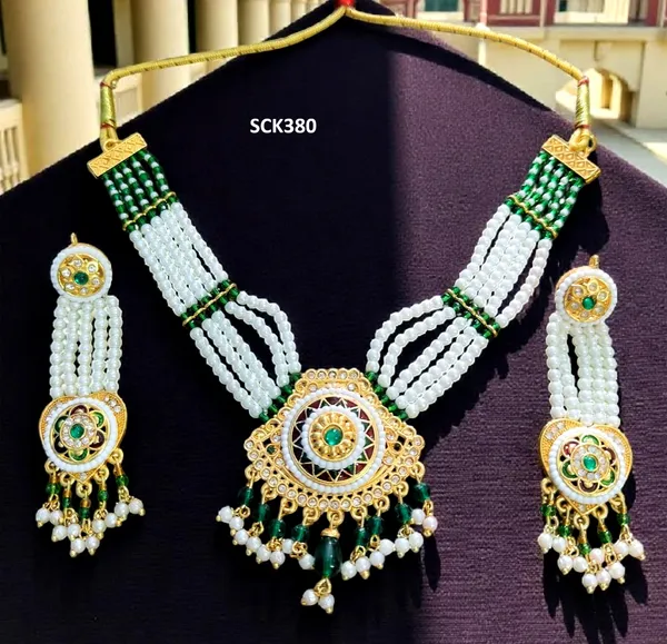 Balaji_Gold_Multicolour_Royal_&_Kundan_Pearl_Beaded_Necklace_Set_For_Women
