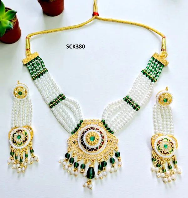 Balaji_Gold_Multicolour_Royal_&_Kundan_Pearl_Beaded_Necklace_Set_For_Women