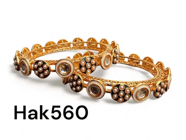 Balaji_gold_Multicolour_Royal_Kundan_Pearl_Bangle_Set_For_Women