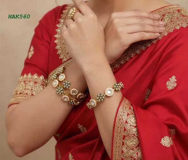 Balaji_gold_Multicolour_Royal_Kundan_Pearl_Bangle_Set_For_Women