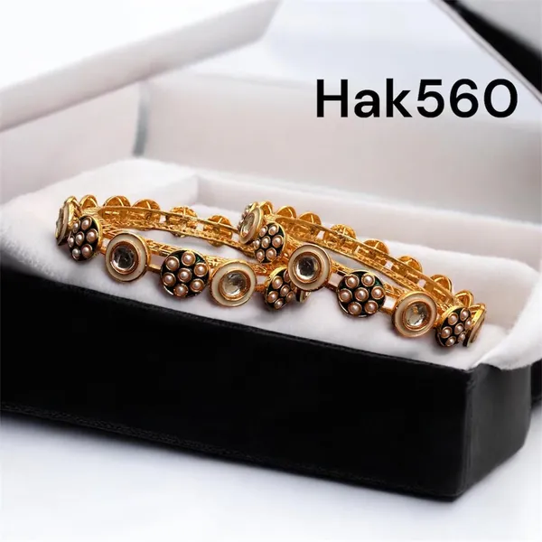 Balaji_gold_Multicolour_Royal_Kundan_Pearl_Bangle_Set_For_Women