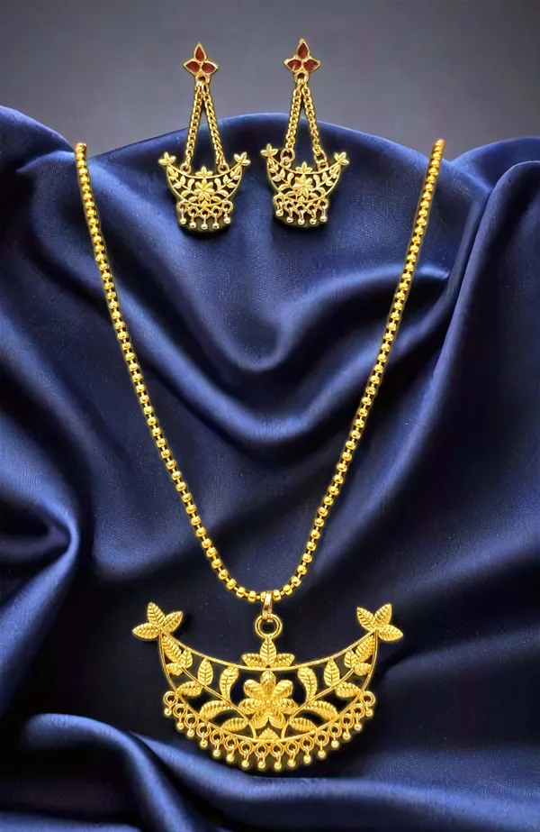 Assamese_traditional_gold_plated_junbiri_chain_jewellery_set_for_women_&_girls