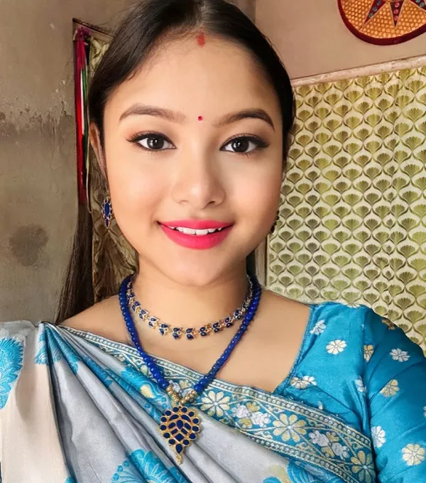 Assamese_Traditional_Copper_Based_Blue_Dugdugi_Mini_Tassel_Combo_Jewellery_Set