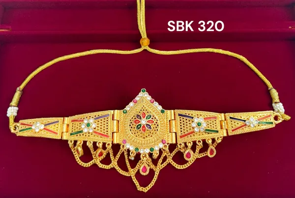 Multicolour_Rajasthani_Traditional_Stone_Bajubandh_For_Women
