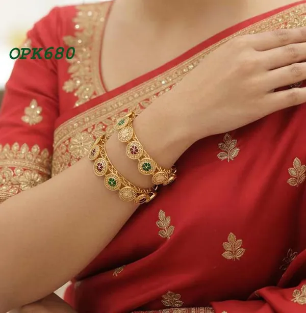 Balaji_Gold_Multicolour_Traditional_Stone_Designer_Bangles_For_Women