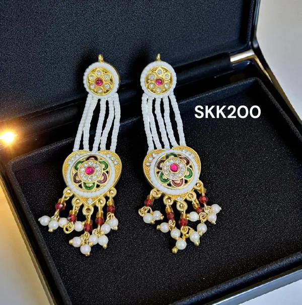 Balaji_Gold_Multicolour_Traditional_Pearl_Beaded_Drop_Earrings_For_Women