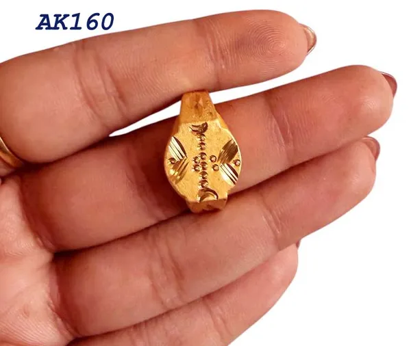 Balaji_gold_Micro_Gold_Traditional_Embossed_Finger_Ring_For_Men