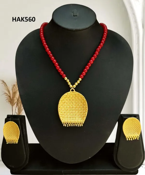 Assamese_Traditional_Copper_Based_Kula_Moni_Tassel_Jewellery_Set