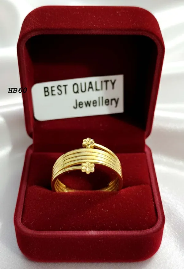 Balaji_Gold_Golden_Elegant_Floral_Adjustable_Ring_For_Women