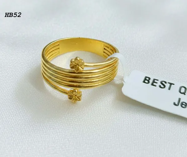 Balaji_Gold_Golden_Elegant_Floral_Adjustable_Ring_For_Women