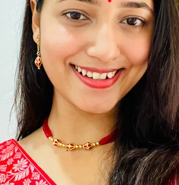 Copper_Based_Assamese_Traditional_Red_Meenakari_3_Moni_Mala_Jewellery_Set