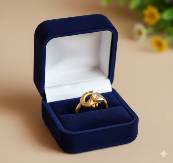 Balaji_Gold_Micro_Gold_Plated_Elegant_Swan_Design_Finger_Ring_For_Women