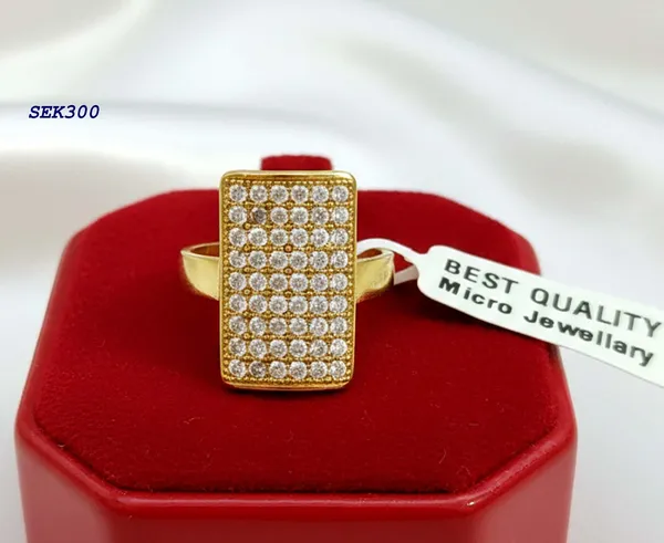 Balaji_Gold_Golden_Premium_Full_Cz_Studded_Rectangular_Men's_Statement_Ring_For_Men