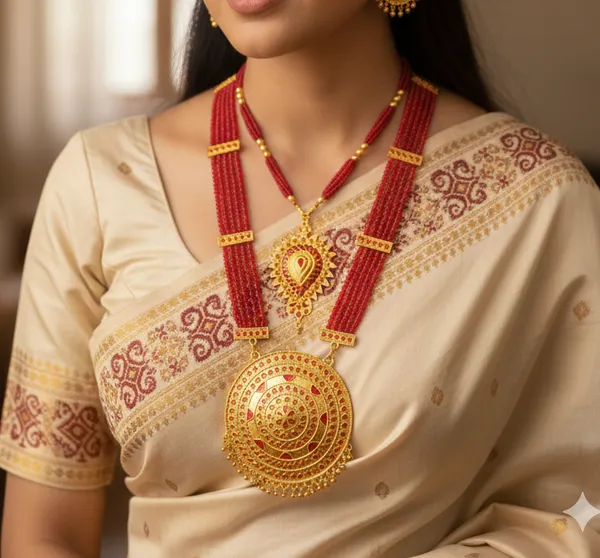 Assamese_Traditional_Copper_Based_Big_Japi_Combo_Jewellery_Set