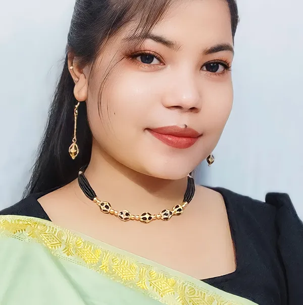 Copper_Based_Assamese_Traditional_Gold_Plated_Black_Minakari_Monimala_Necklace_Set_For_Women_&_Girl