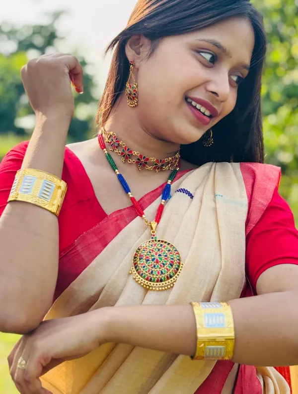 Copper_Based_Assamese_Traditional_Multicolor_Meenakari_Bridal_Combo_Jewellery_Set