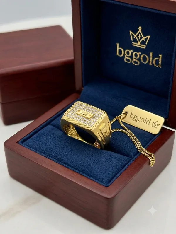 Premium_Gold_Plated_CZ_Studded_Royal_Men's_Ring