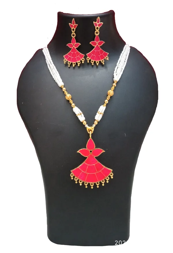 Assamese_Necklace_Tassel_Set_For_Women_And_Girl