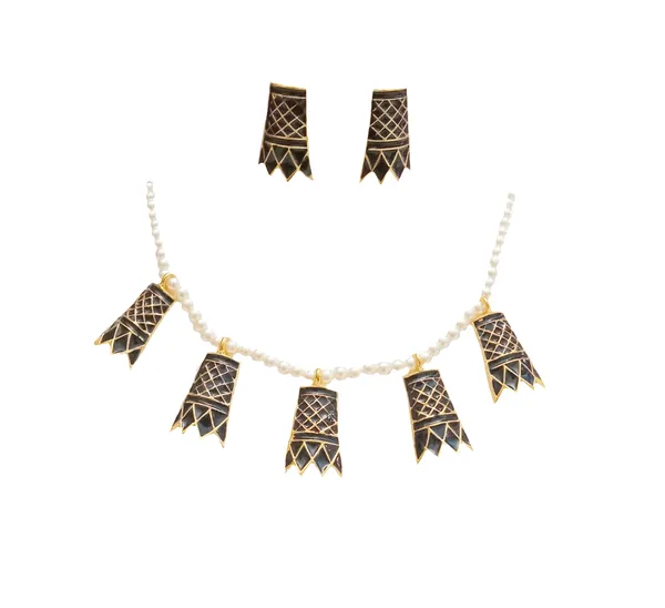 Assamese_Traditional_Gold_Plated_Black_Colour_Golpata_Choker_Necklace_Set_For_Women_&_Girls